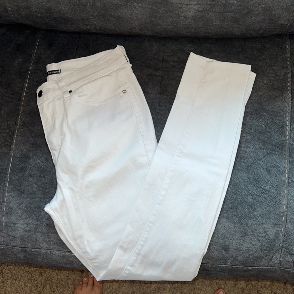 a.n. designs White Skinny Jeans